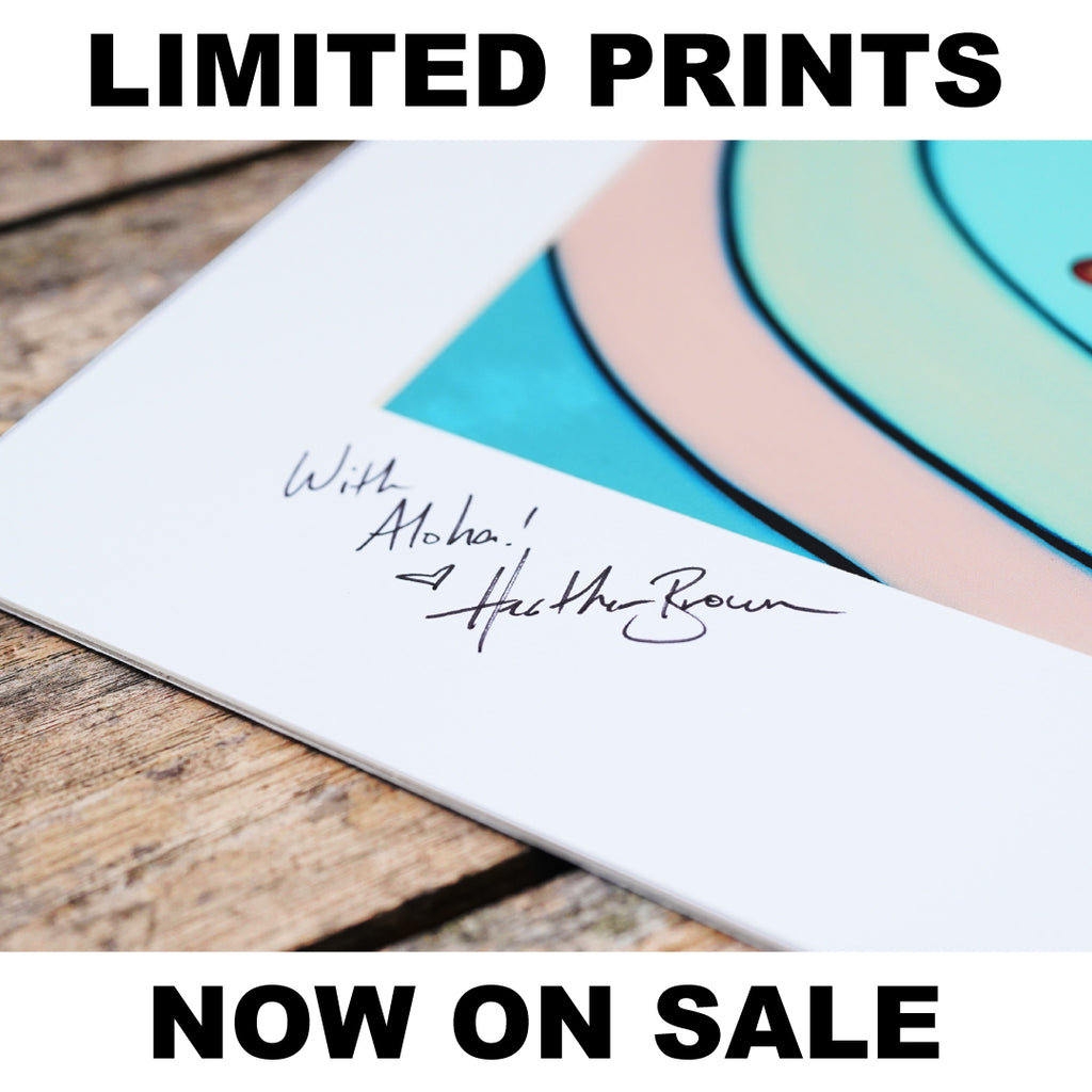 直筆サイン入りマットプリント 限定販売スタート!