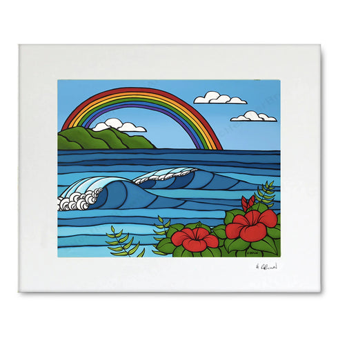 RAINBOW OVER KA’ENA POINT