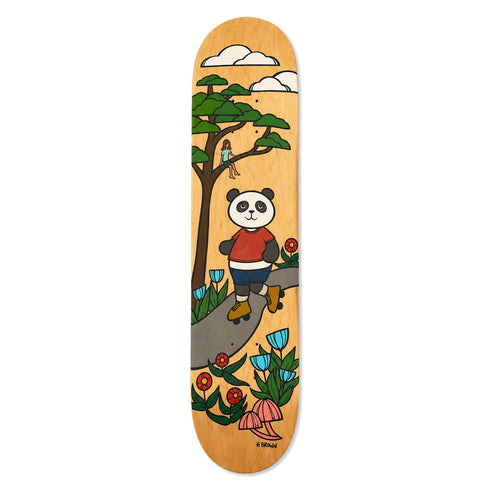 #2825 ROLLERSKATING PANDA SKATEBOARD ORG