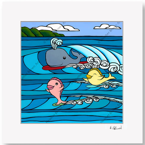 PLAYING IN THE WAVES