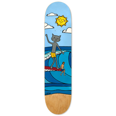 #2823 KITTY AND HIS HUMAN SKATEBOARD ORG