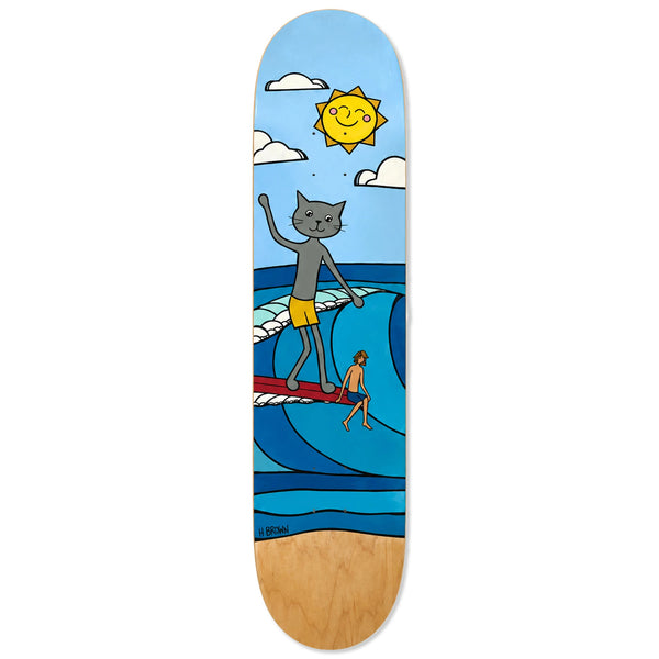 #2823 KITTY AND HIS HUMAN SKATEBOARD ORG