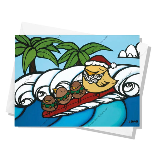 CHRISTMAS SURF CARD