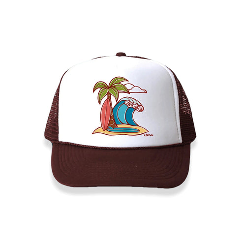 SURFBOARDS TRUCKER HAT