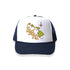 ISLAND MAP TRUCKER HAT