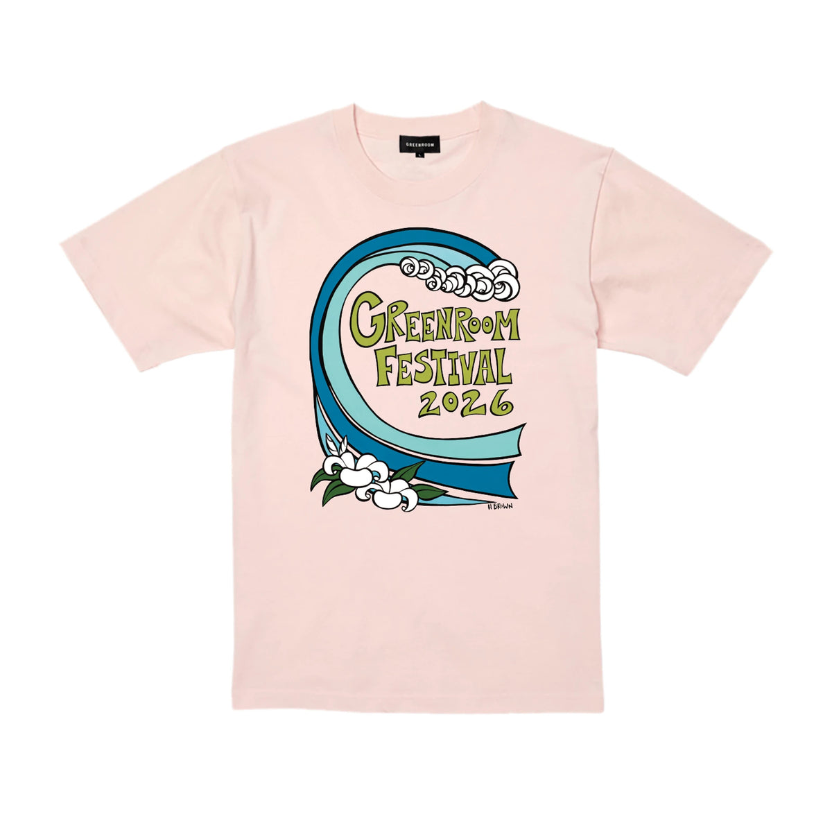 予約販売】HEATHER BROWN × GREENROOM FESTIVAL 26 TEE – HeatherBrown