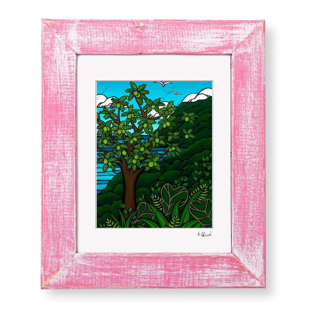 Ulu Tree ヘザーブラウン　版画絵 ULU TREE – HeatherBrown