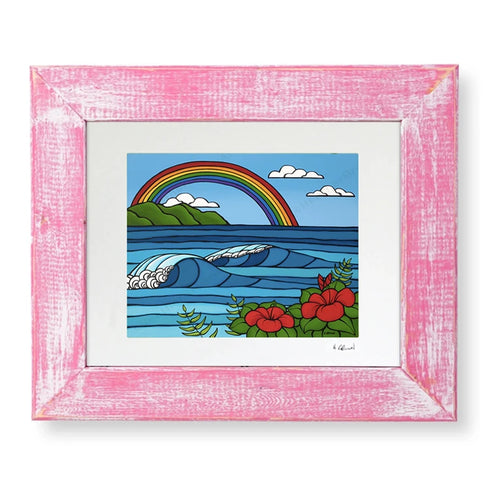 RAINBOW OVER KA’ENA POINT