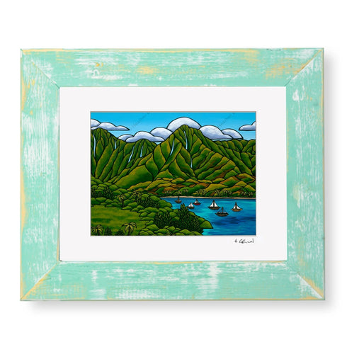 SAILBOATS IN HANALEI