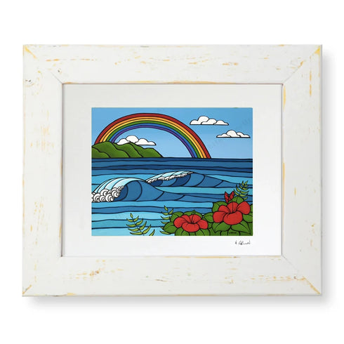 RAINBOW OVER KA’ENA POINT