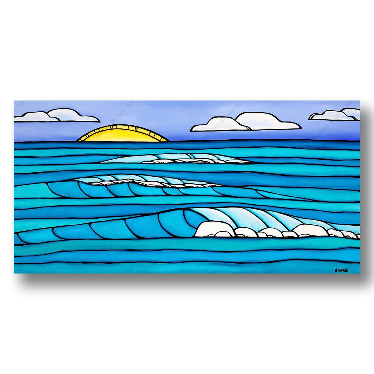 SUMMER SUNSET（HB2030L AP #1 & #25） – HeatherBrown