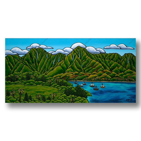 SAILBOATS IN HANALEI