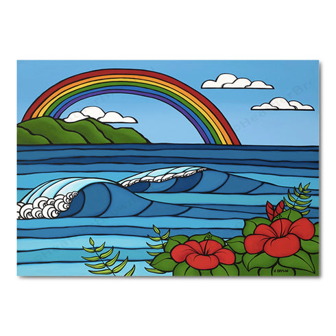 RAINBOW OVER KA'ENA POINT
