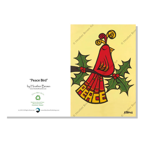PEACE BIRD CARD