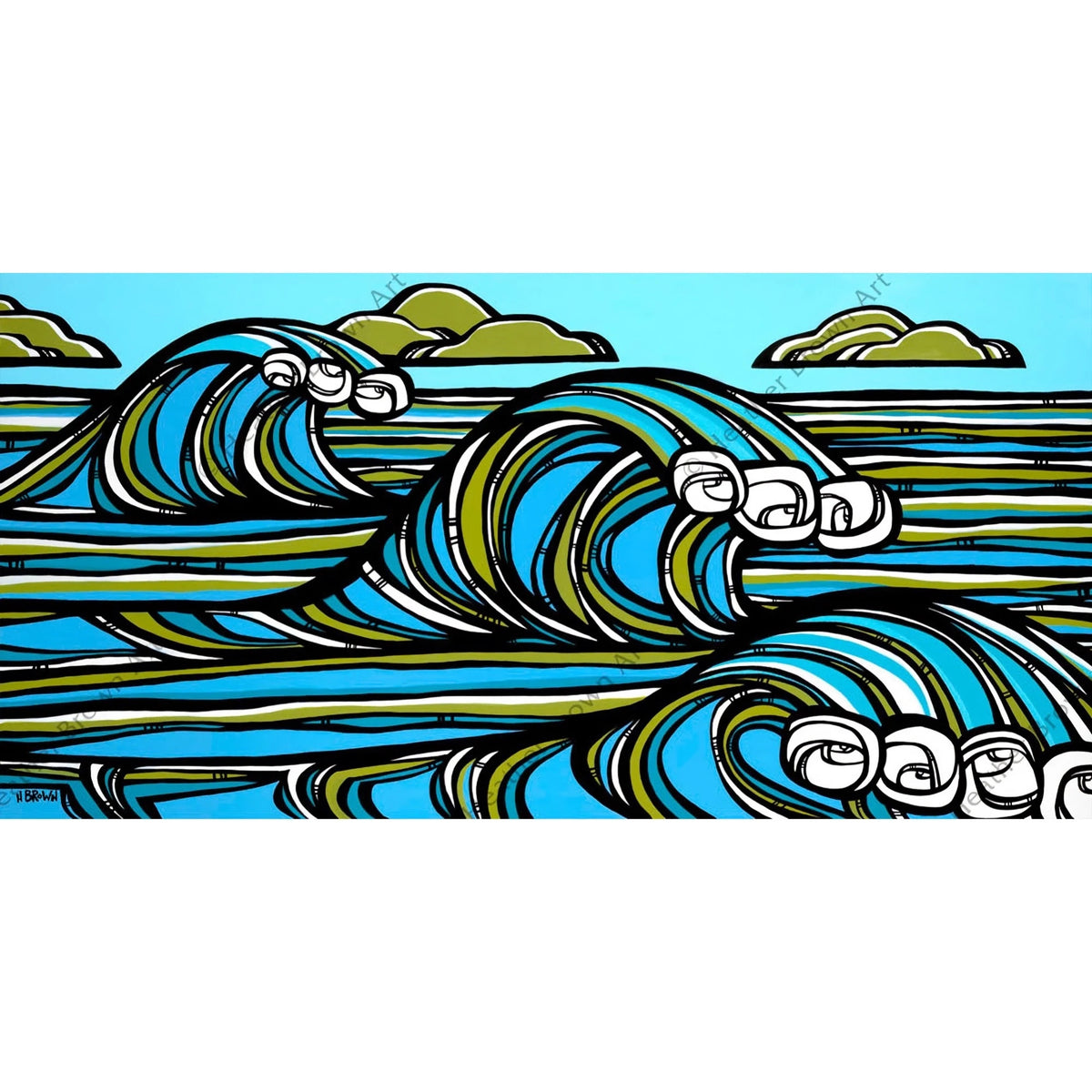 NORTH SWELL – HeatherBrown