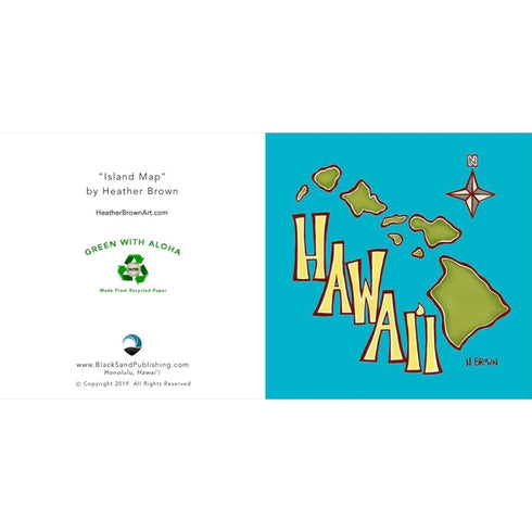 ISLAND MAP CARD