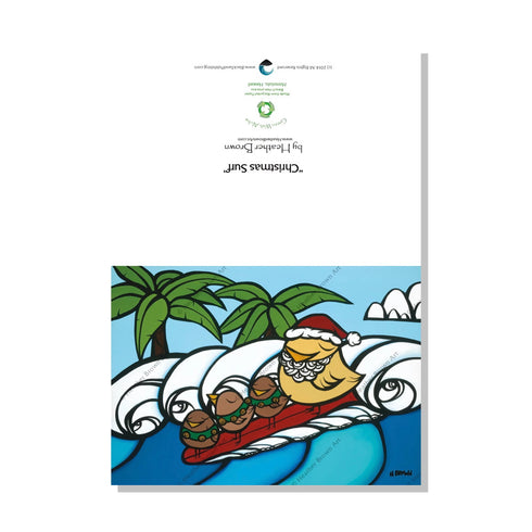 CHRISTMAS SURF CARD
