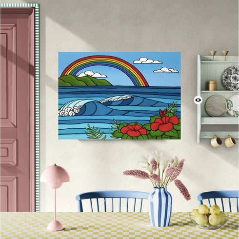 RAINBOW OVER KA'ENA POINT
