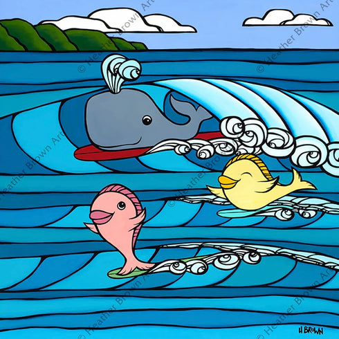 PLAYING IN THE WAVES