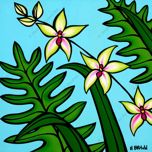 “HAWAIIAN BOTANICAL” SERIES ORCHID