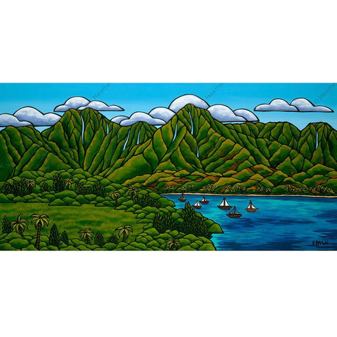 SAILBOATS IN HANALEI