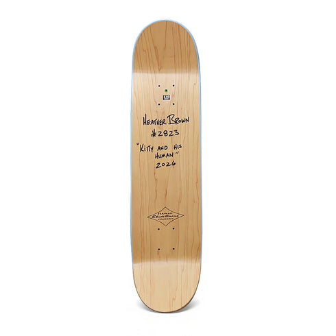 #2823 KITTY AND HIS HUMAN SKATEBOARD ORG
