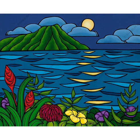 FULL MOON OVER DIAMOND HEAD