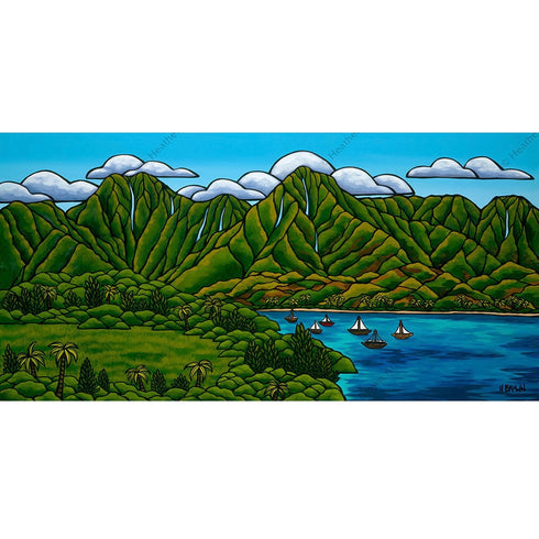 SAILBOATS IN HANALEI