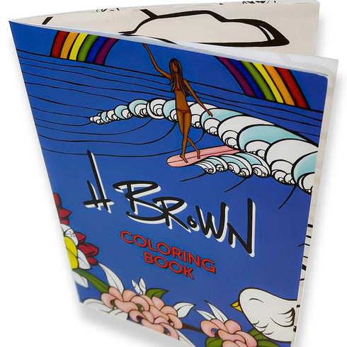 HEATHER BROWN ART COLORING BOOK
