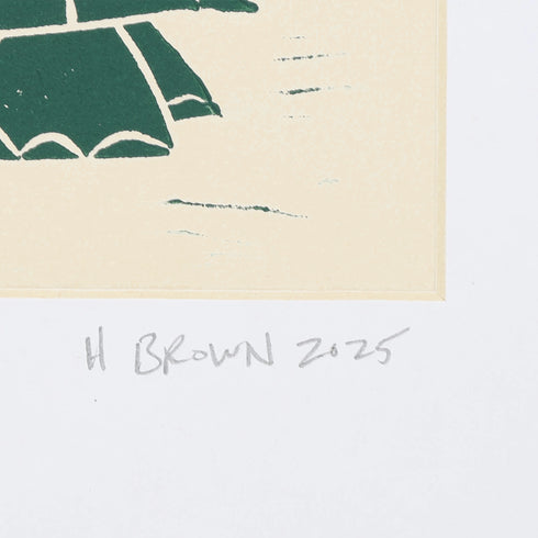 LINO CUT, GREEN HONU