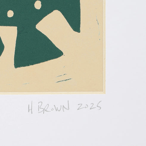 LINO CUT, MONSTERA LEAVES