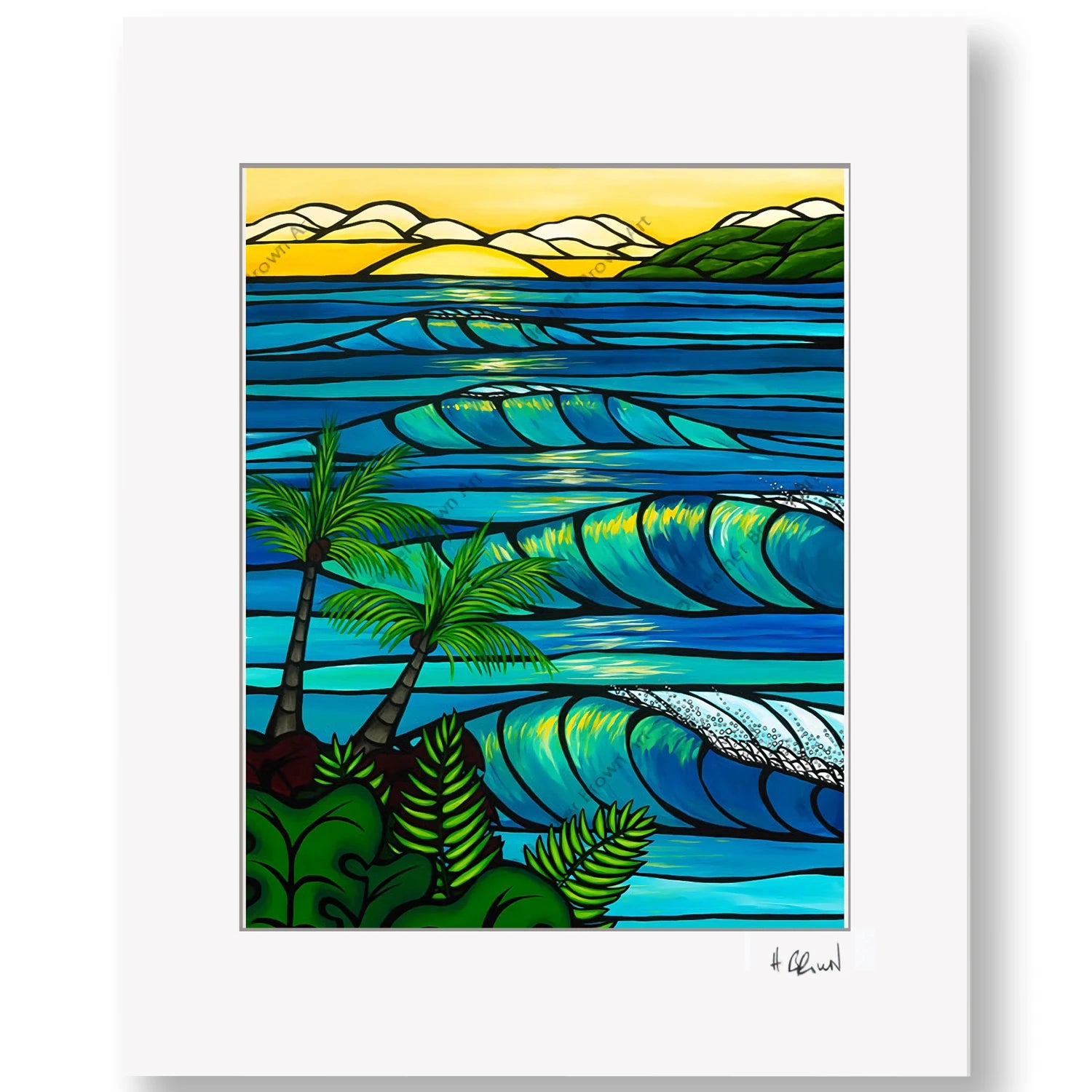 SUNSET SWELL – HeatherBrown