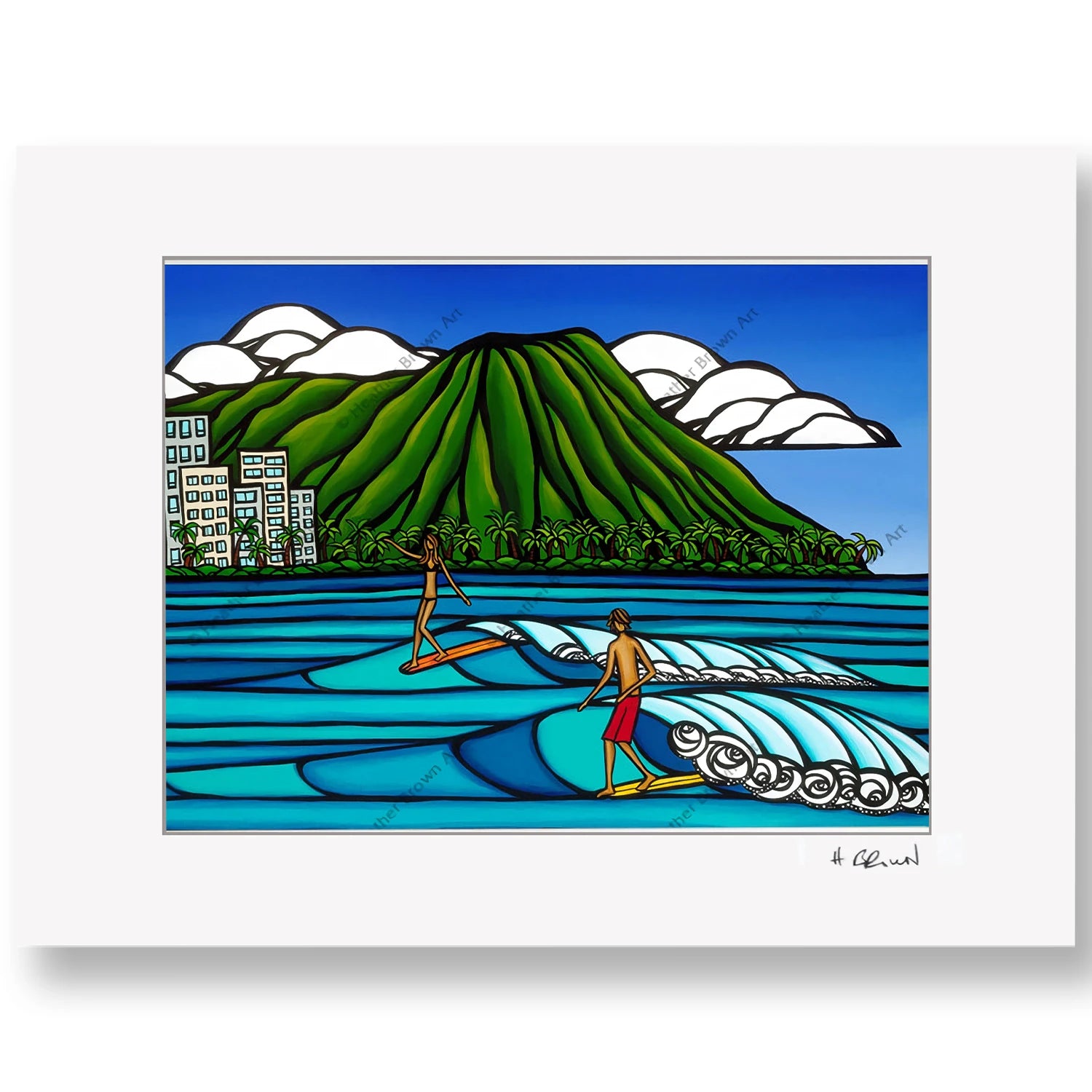 Heather Brown North Shore Holiday 正規フレーム North_Shore_Holiday-