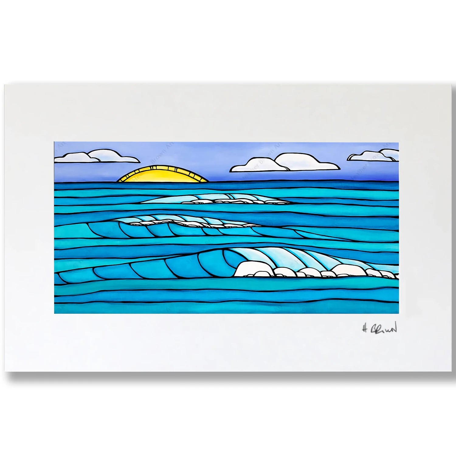 SUMMER SUNSET – HeatherBrown