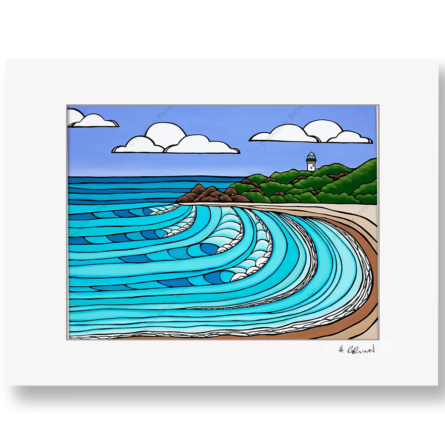ヘザーブラウン Heather Brown Canvas Print