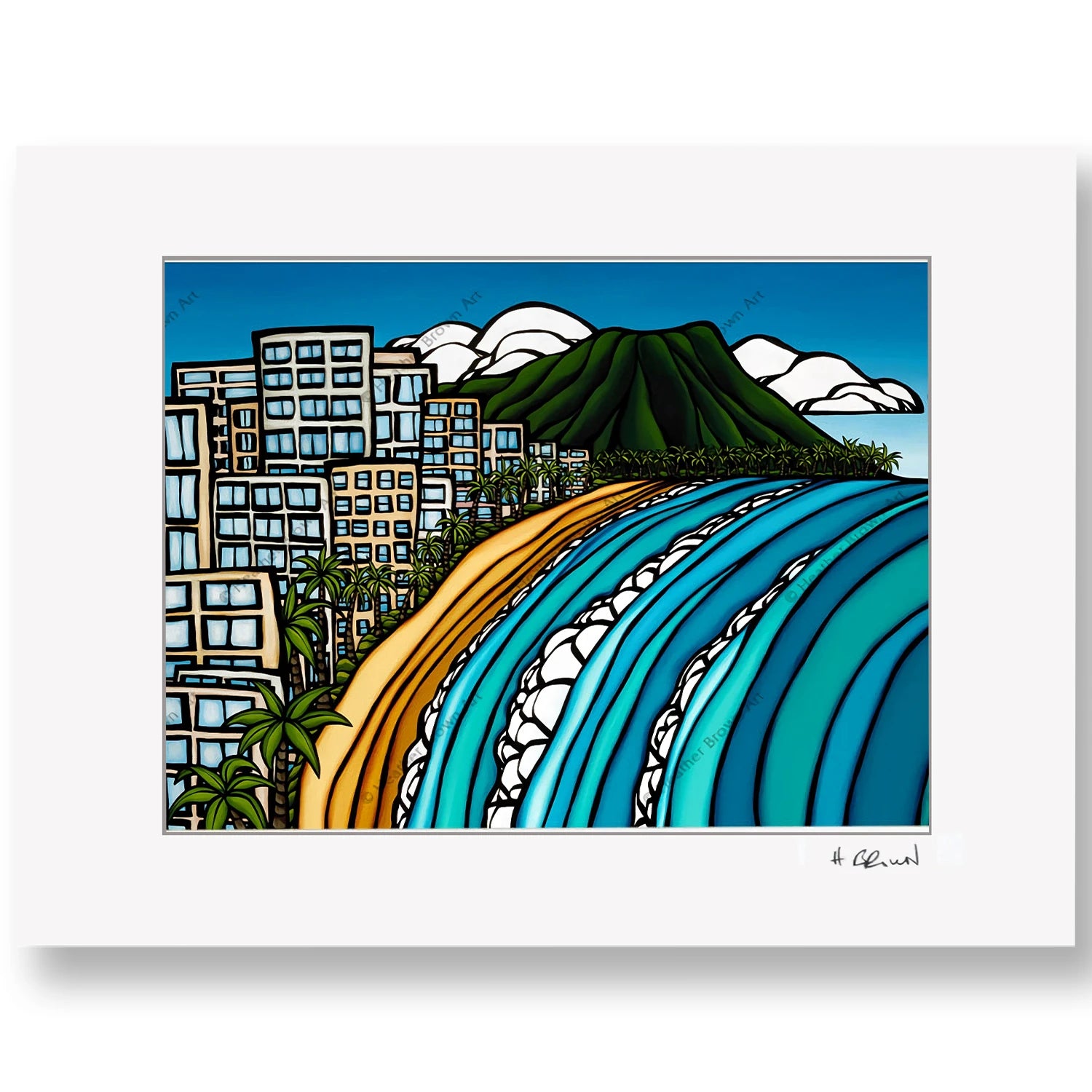 ヘザー ブラウン『MALIBU’S SURF SHOP』 279mm×355mm ヘザー ブラウン『MALIBU'S SURF SHOP』 279mm×355mm - メルカリ