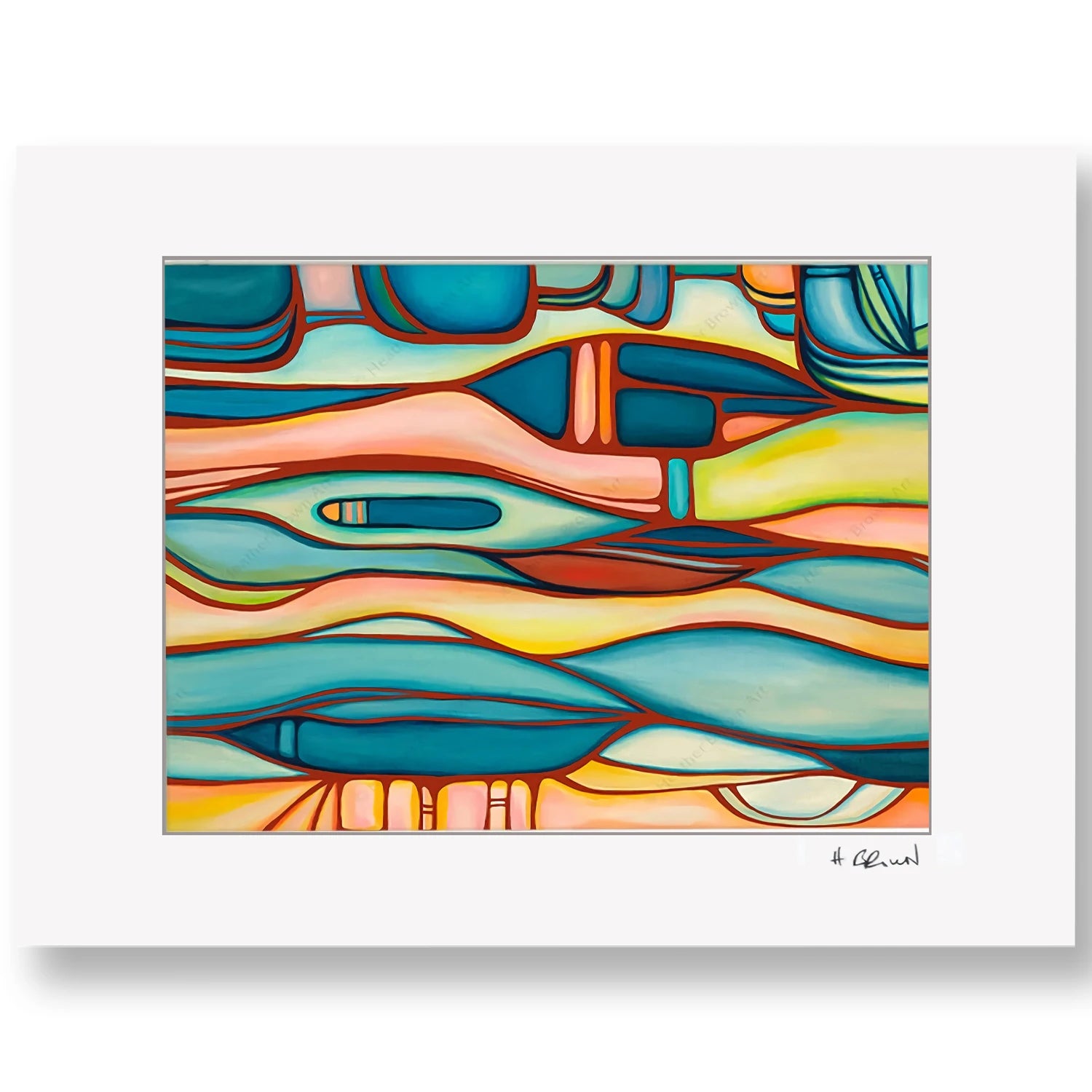 Matted Prints / 11×14 inch – HeatherBrown