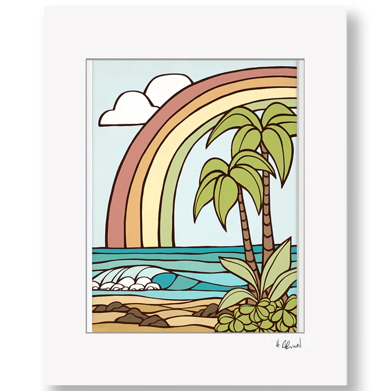 Heather Brown Lanikai 36/100 ヘザーブラウン Heather Brown Lanikai 36/100 ヘザーブラウン - 絵画オンライン