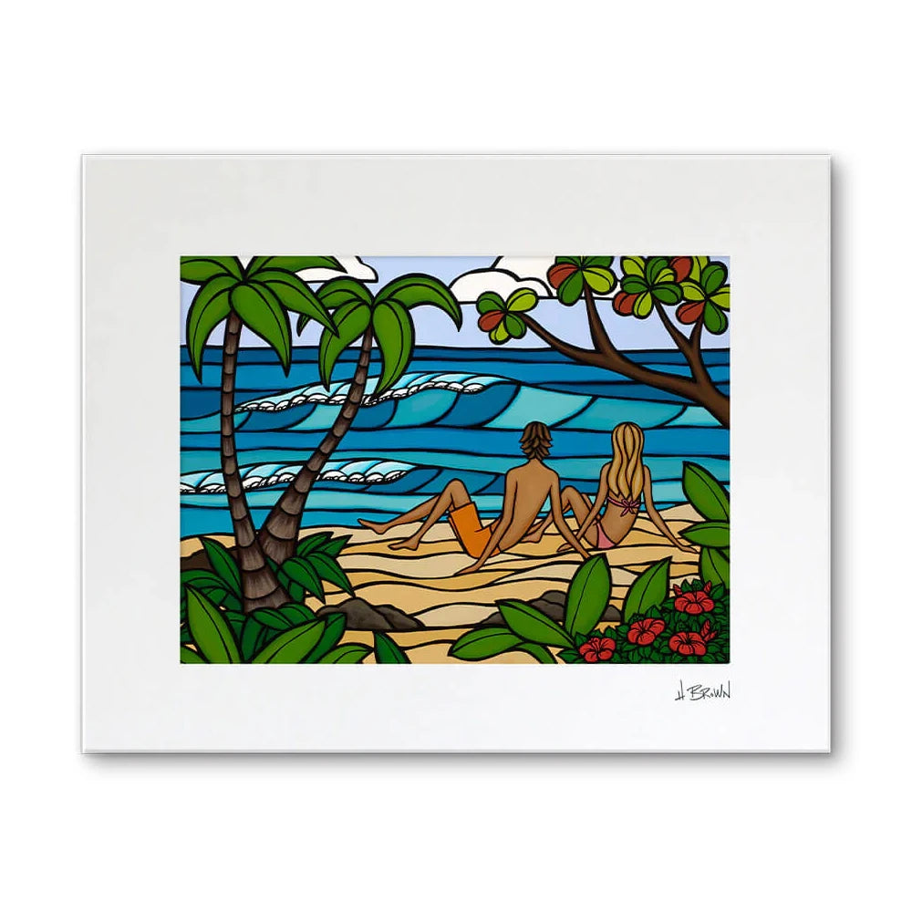 ヘザーブラウン Beach Girl 52/250 Giclee 18 X 24 Beach Girl | Heather Brown(ヘザーブラウン