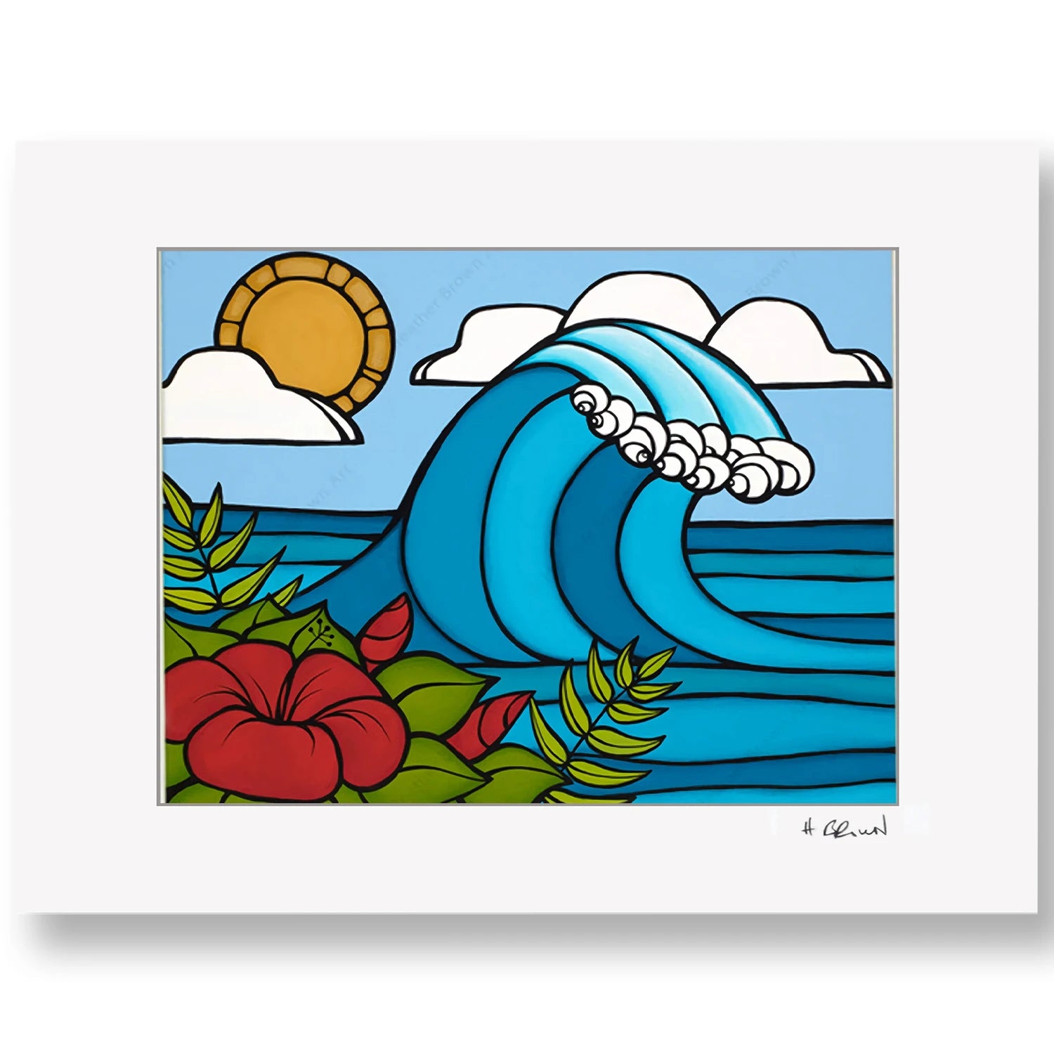 Matted Prints / 16×20 inch – HeatherBrown