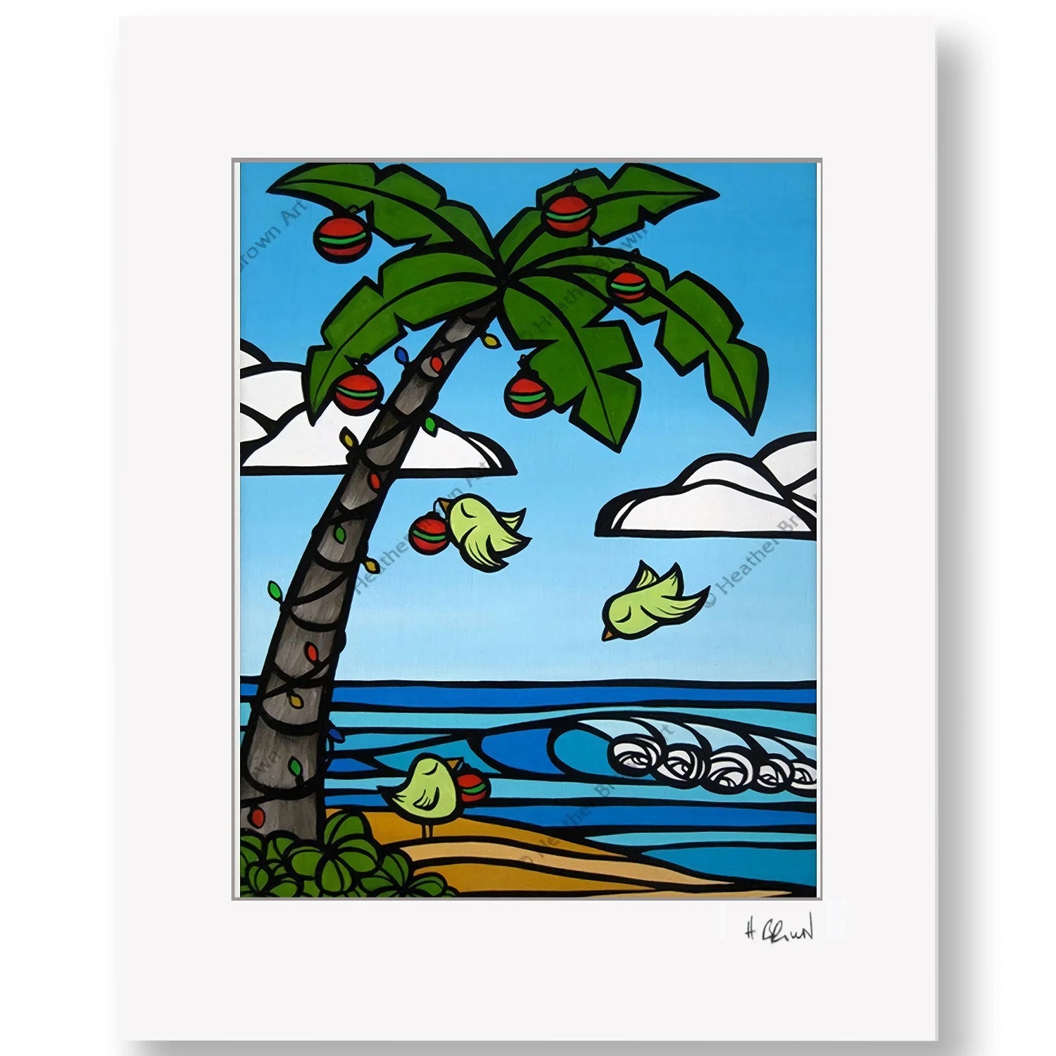 Matted Prints / 16×20 inch – HeatherBrown