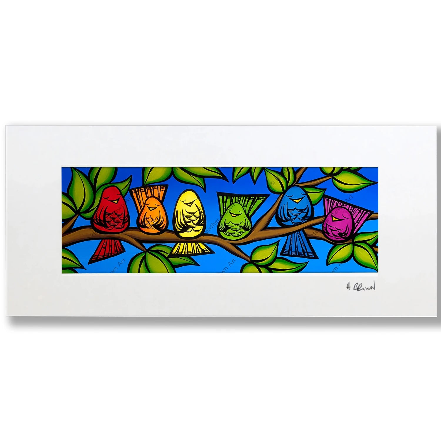 RAINBOW BIRDS – HeatherBrown