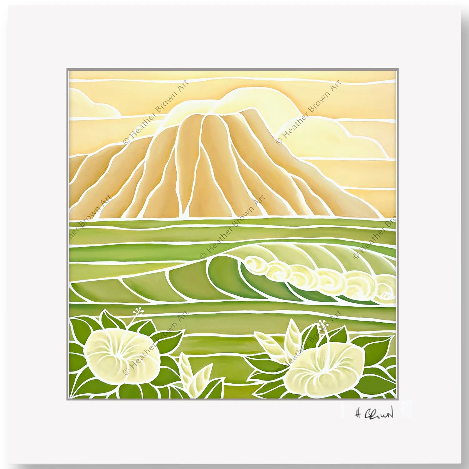 DIAMOND HEAD SUNRISE – HeatherBrown