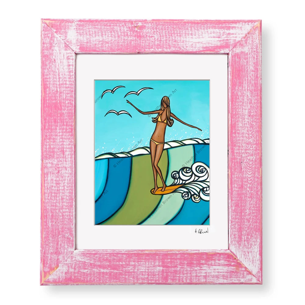 ヘザーブラウン　Heather Brown / Sea Siren Heather Brown Art Japan ヘザーブラウン Sea Siren Print