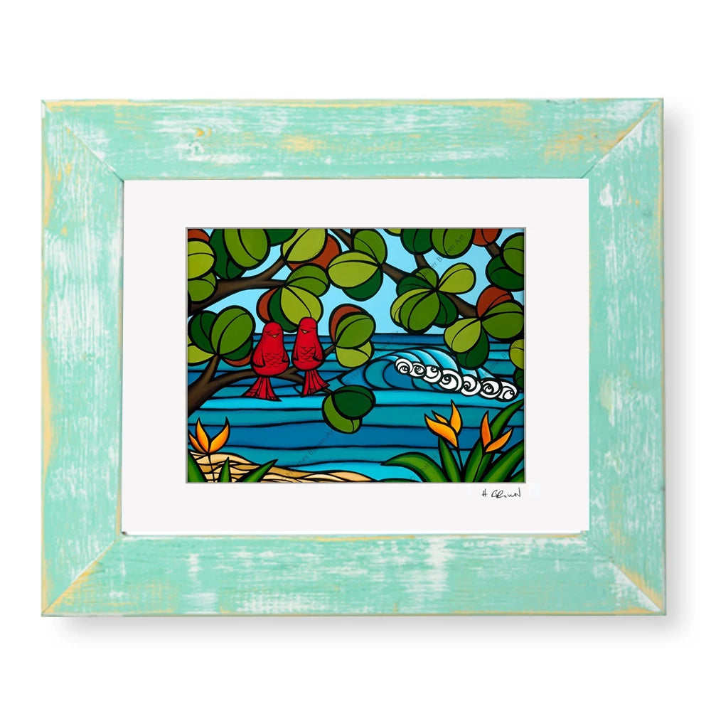 ヘザー ブラウン 『 Love Birds 』 279mm × 355mm LOVE BIRDS – HeatherBrown