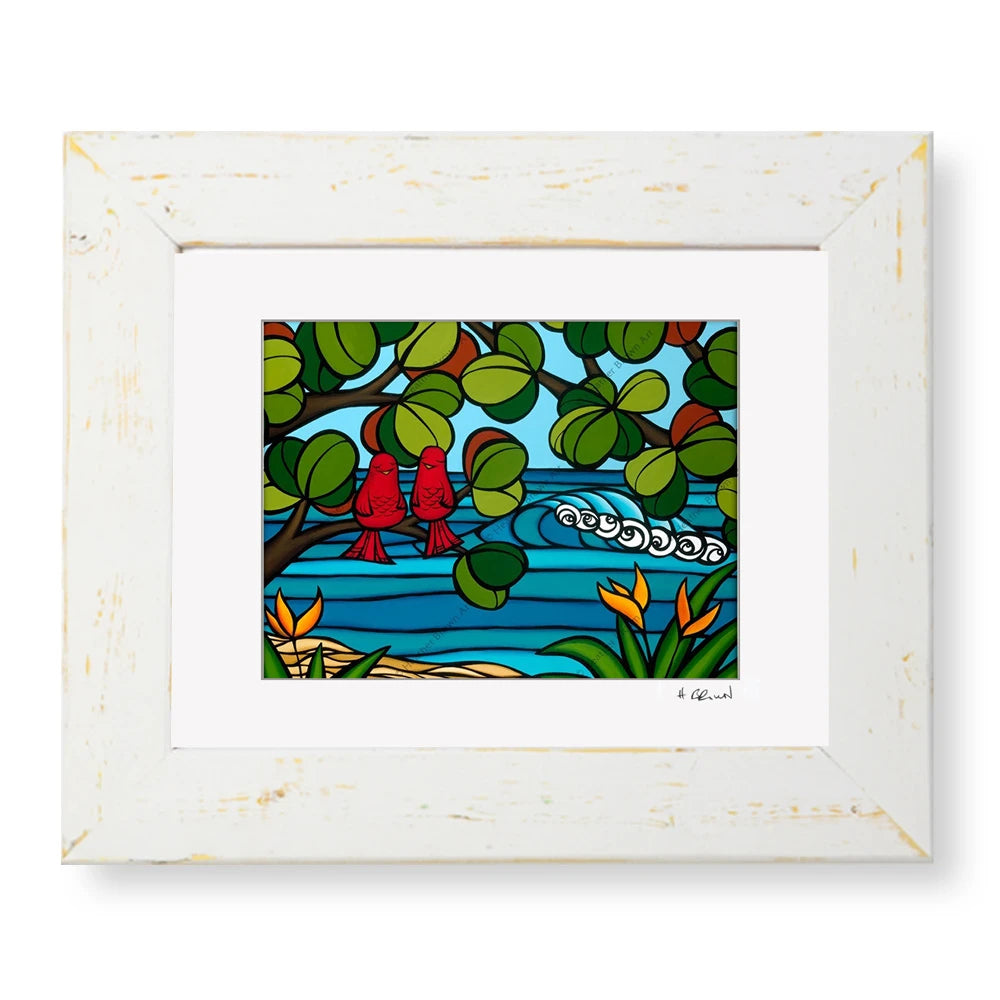 ヘザー ブラウン 『 Love Birds 』 279mm × 355mm Amazon.co.jp: [ヘザーブラウン] HEATHER BROWN アートプリント