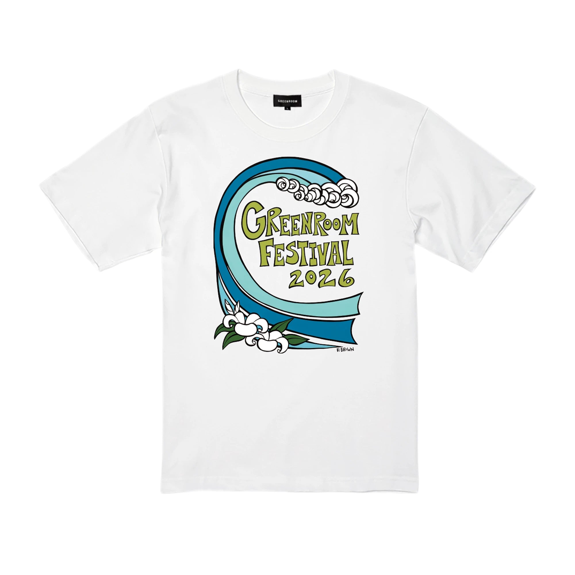 予約販売】HEATHER BROWN × GREENROOM FESTIVAL 26 TEE – HeatherBrown