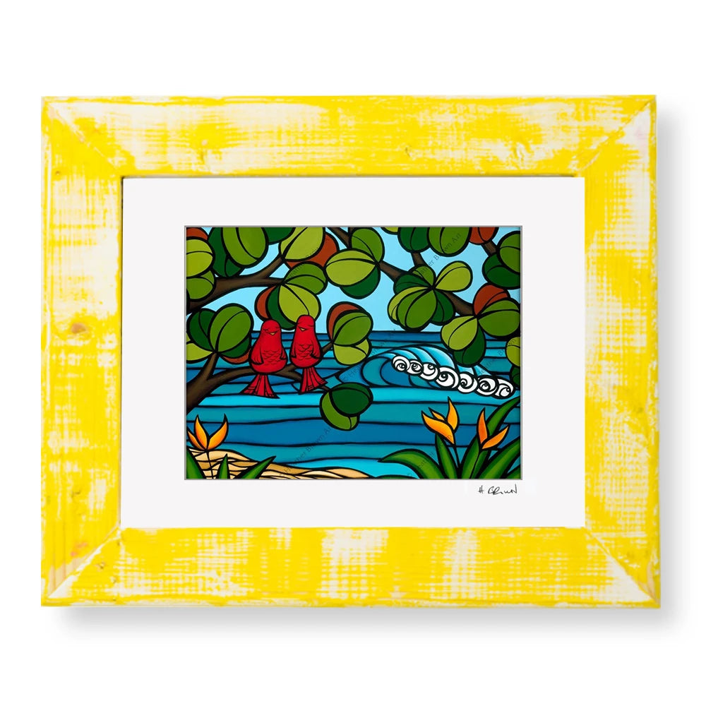 ヘザー ブラウン 『 Love Birds 』 279mm × 355mm LOVE BIRDS – HeatherBrown