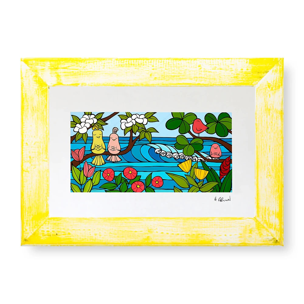 3つの小鳥-製品-ヘザーブラウンアート – Heather Brown Art