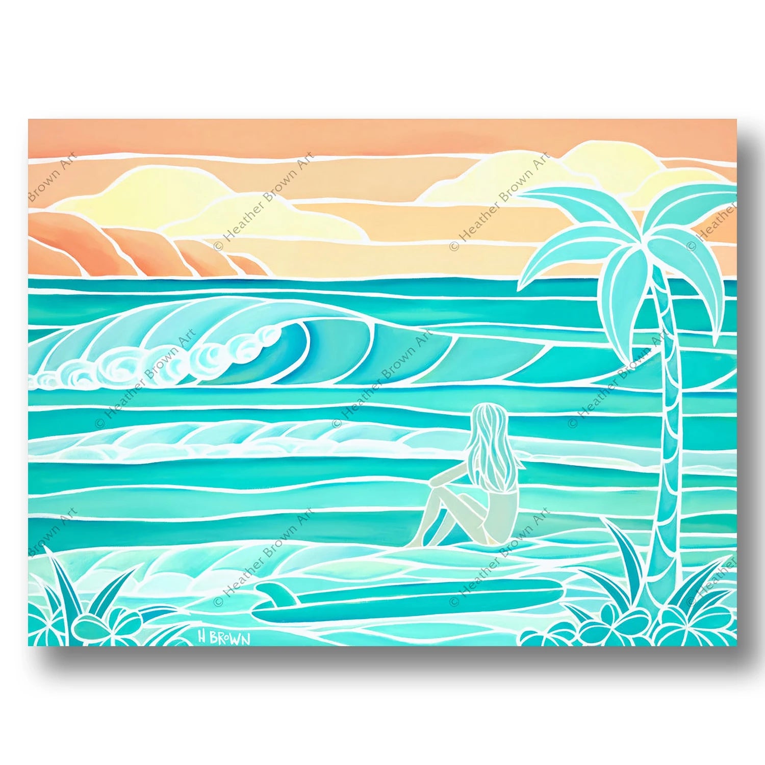 BEACH GIRL(HB1430L AP #1 & #25) – HeatherBrown BEACH GIRL(HB1430L AP #1 & #25) – HeatherBrown